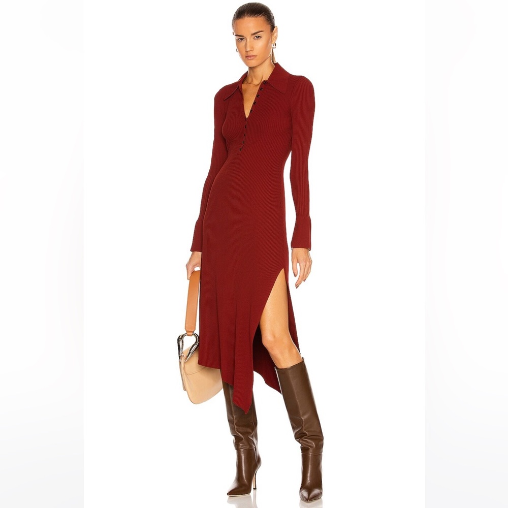 A.L.C. Lance Dress in Burgundy